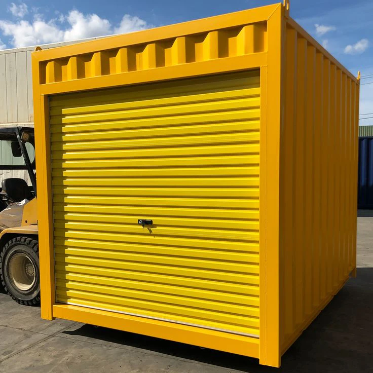 High Quality Self Storage Steel Rolling Shutter Door Light Weight Shop Rolling Door Anti-theft Roll Up Door