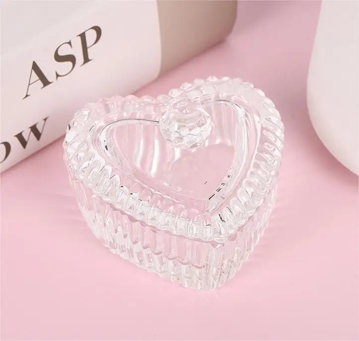 2024 New Design Crystal Glass Crafts Manicure Cup Nail Tools Wash Cup Clear Nail Crystal Liquid Powder Cup