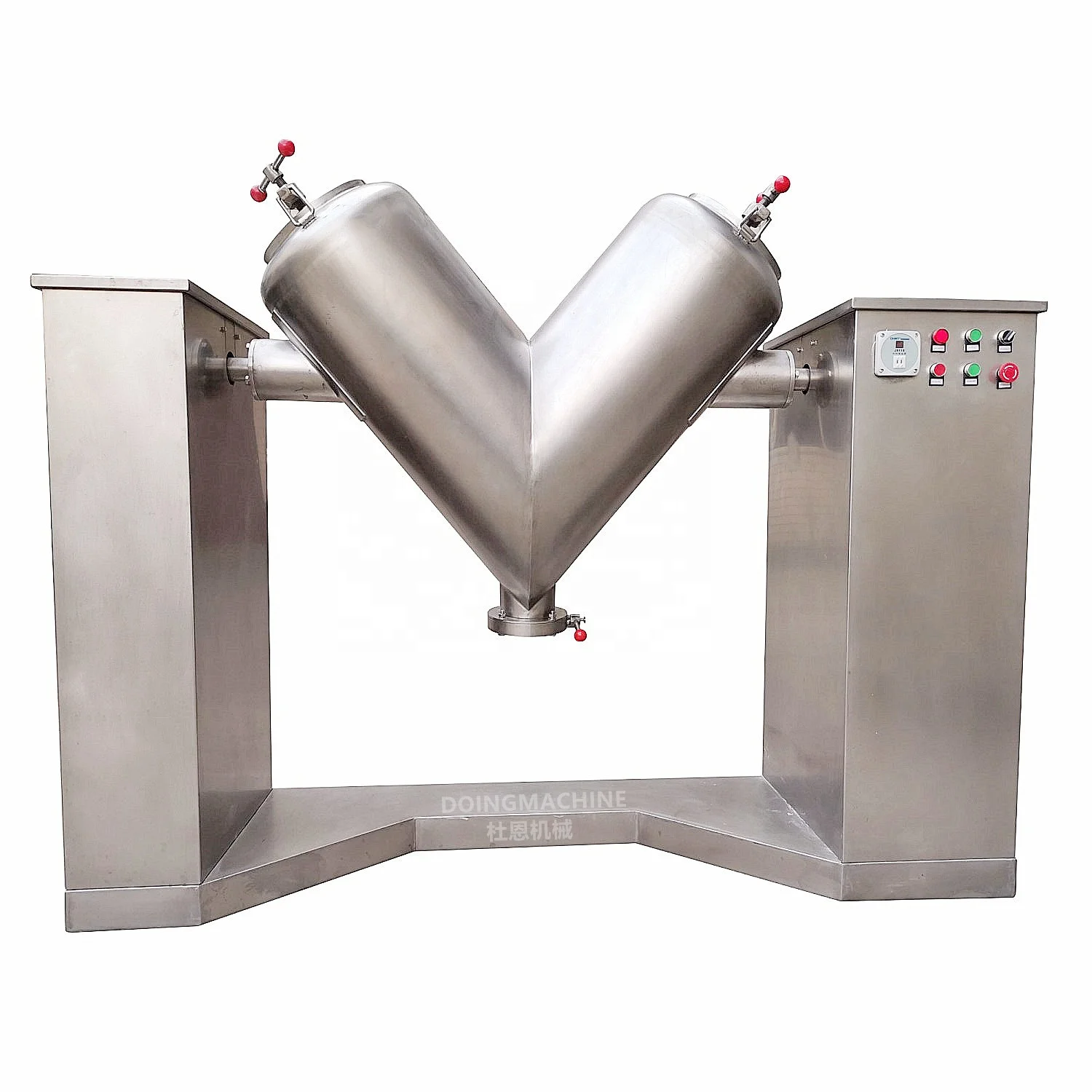 V mixer machine for mixing of food powder