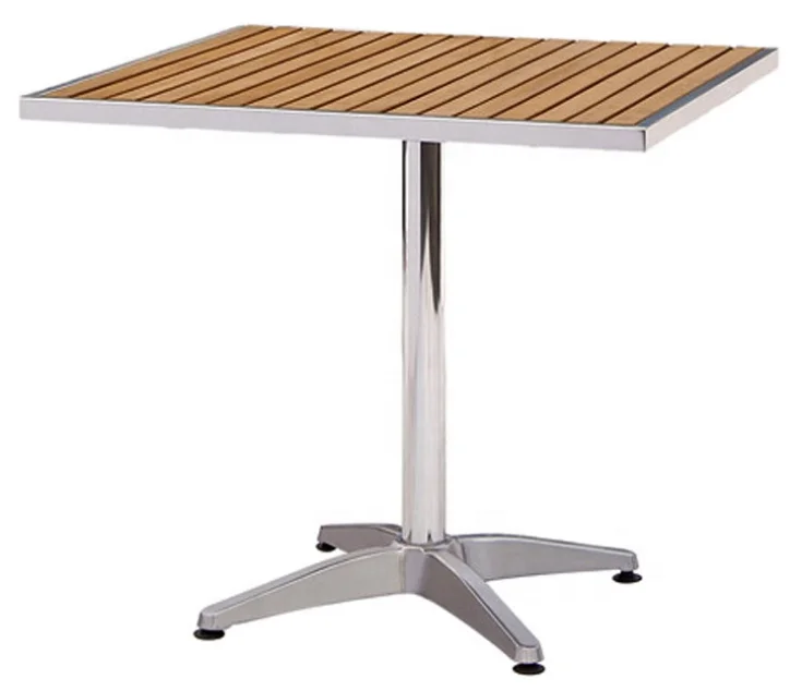 High quality Cafe Restaurant Square Bistro Garden Wood Table