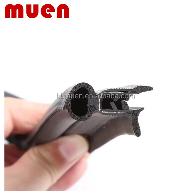 Manufacturers wholesale car door seal/U-shaped bubble seal Steel cassette type self-adhesive seal