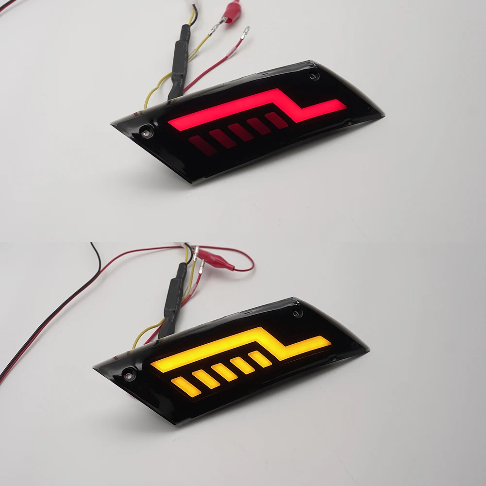 Motorcycle front and rear sequential LED Turn Signal Light Modified for Piaggio ZIP