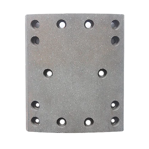 XTRAKE Auto Parts 9 inch Howo Truck Bus Ceramic Free Asbestos Metallic Sino Truck Brake Lining Liner with Aluminium Rivet