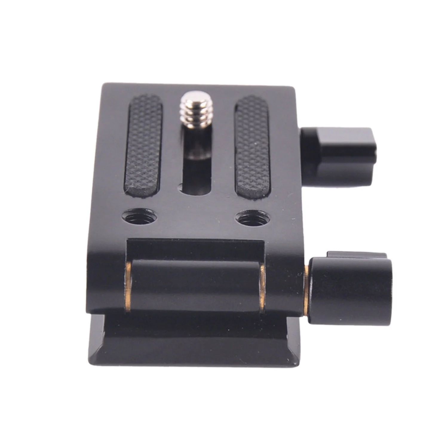 Universal Z Shape Tilt Head Mount Bracket Tripod Head Quick Release Plate Mounting for Monopod Slider Rail Cage Rig Stabilizer