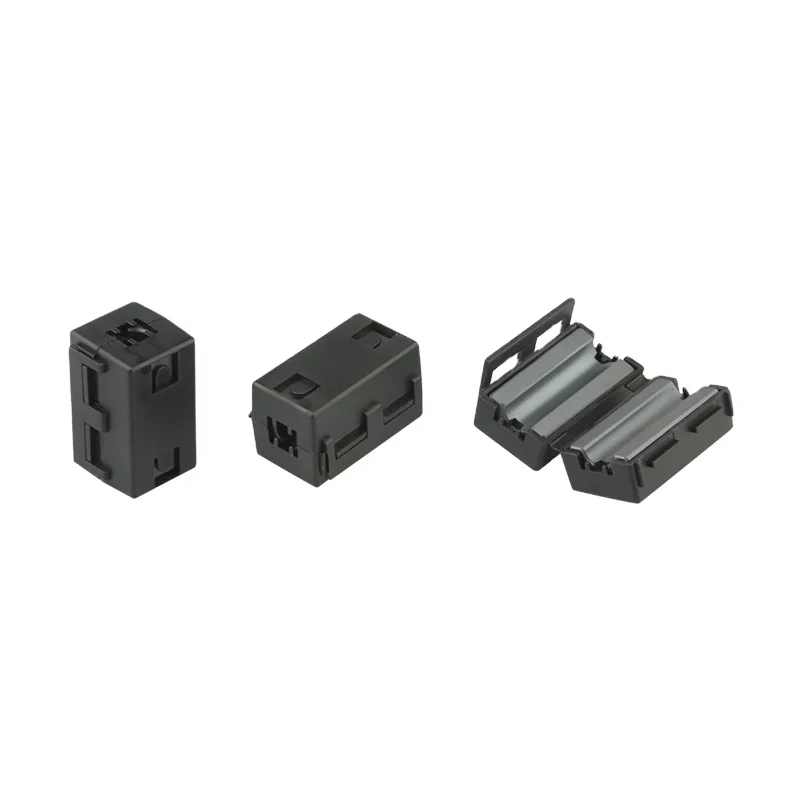 ferrite ring  manufacturer Clip-on Rectangular Ferrite Core Split Core For EMI Suppression