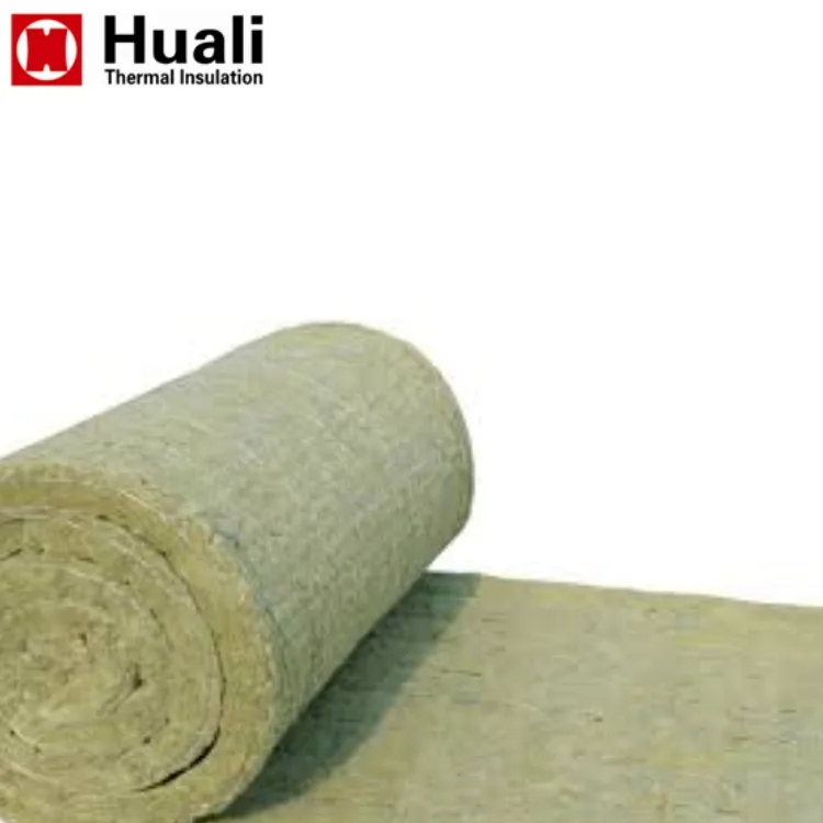Rock wool wire mesh mineral wool thickness 50 mm rock wool insulation board wire mesh coated
