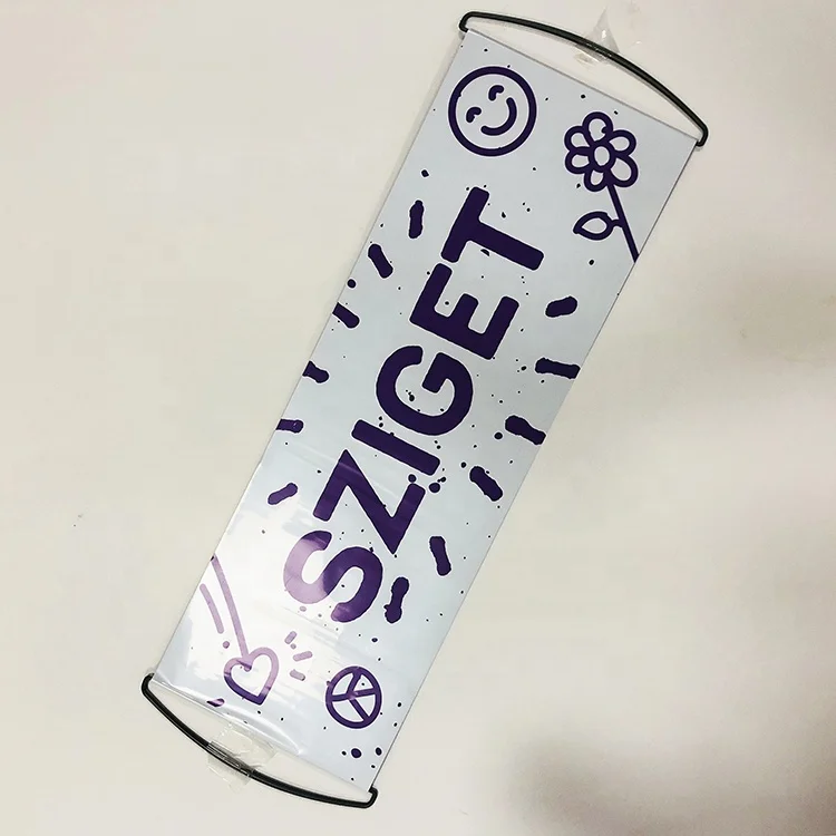 Прямая продажа с завода, самовращающийся ручной баннер, ручной прокручивающийся баннер