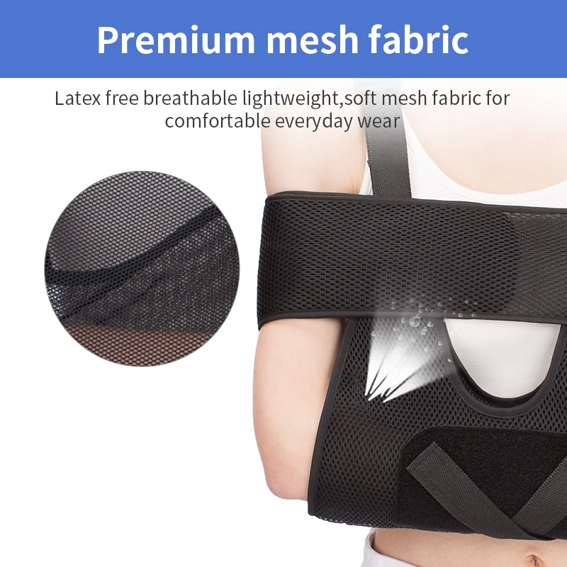 upper Arm Brace Medical Sling for Shoulder Elbow Sprain Rotator Cuff Support Brace Arm Sling for Shoulder Injury for Women men