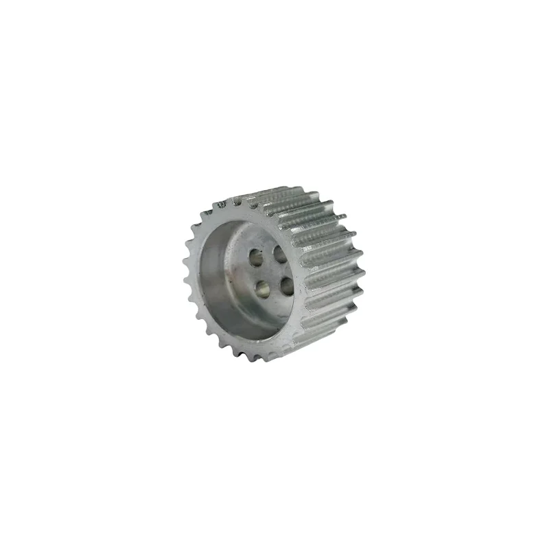 OEM/ODM High Quality Unique Design 25 Teeth 6082T6 Aluminum Timing Belt Pulley with a Hub