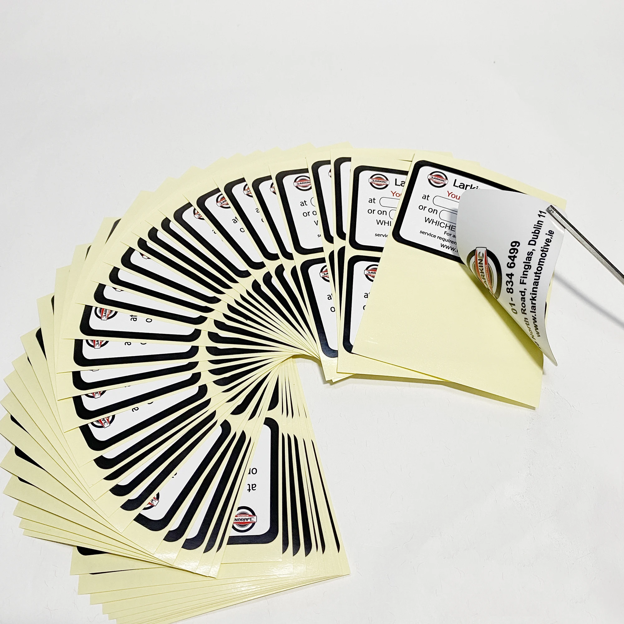 Factory Custom Car Window Waterproof Sticker Table Logo Vinyl Car Decal Die Cut Stickers For Cars Body