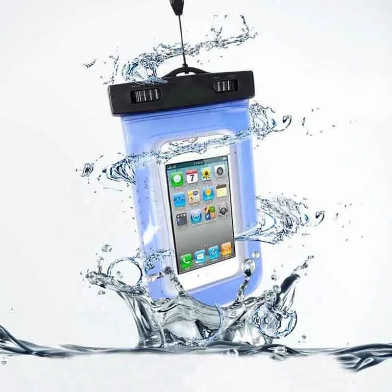 2022 Universal Water Proof PVC Mobile Phone Cases Clear Pouch Waterproof Bag,Water Proof Cell Phone Bag With Lanyard