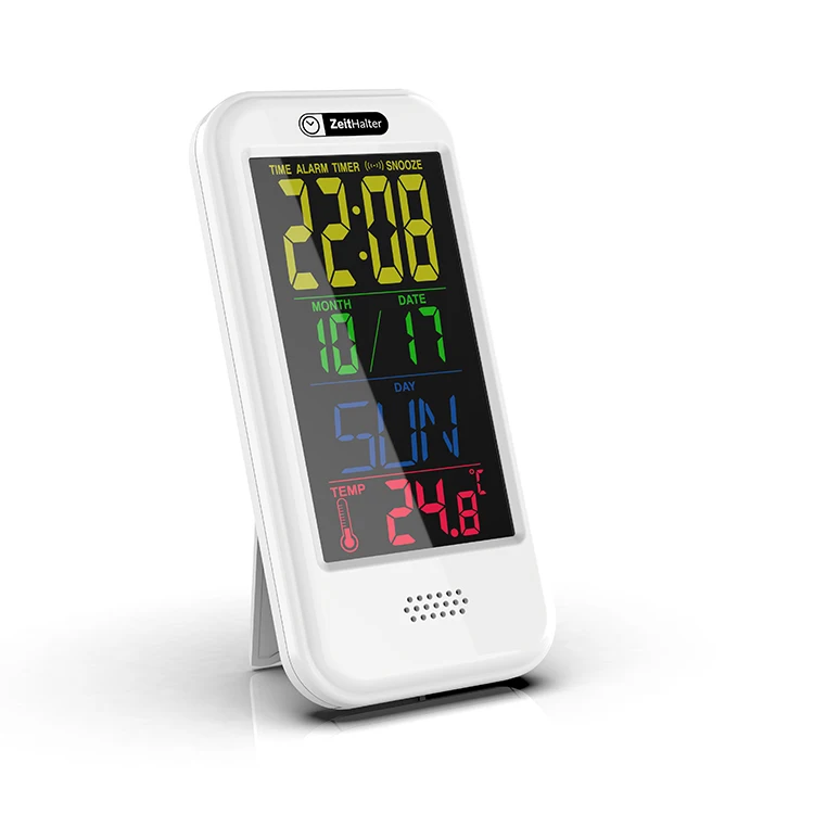 Selling Alzheimer Visually Impaired Digital LCD Clock Temperature Display 9-inch Memory Dementia Calendar Clock