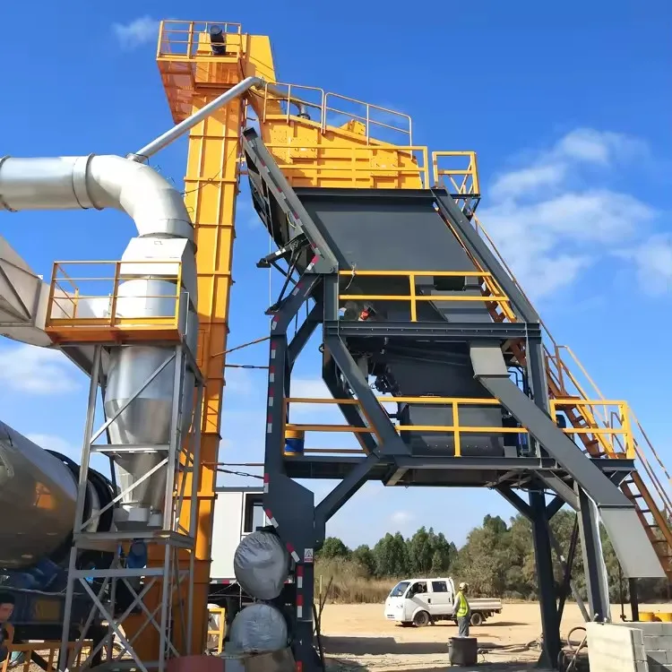 80-160TPH Mobile premix Asphalt Mixing Plant For Sale