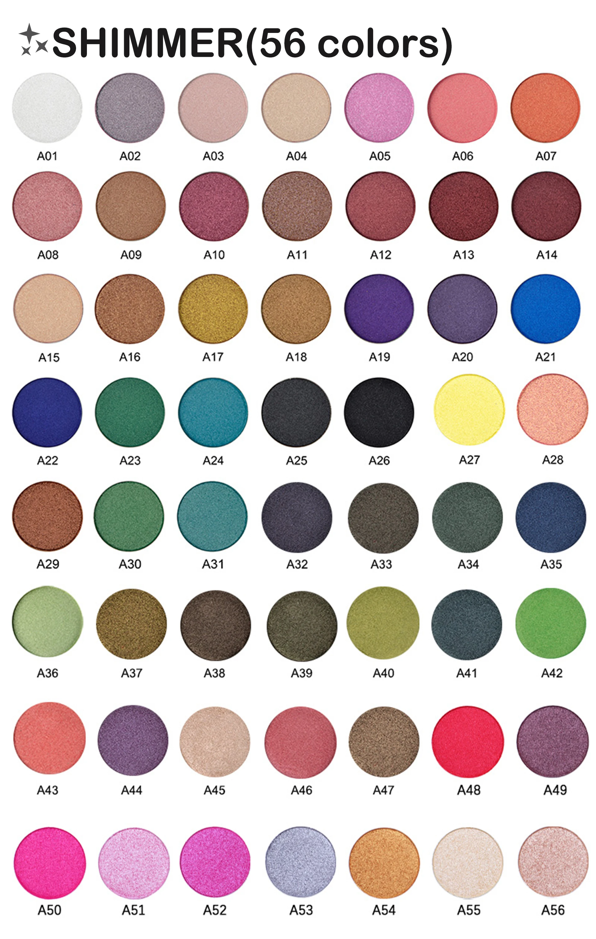 Empty Eyeshadow Palette Custom Single Chameleon Matte Shimmer Glitter Duochrome Eyeshadow Custom Eyeshadow Palette Private Label