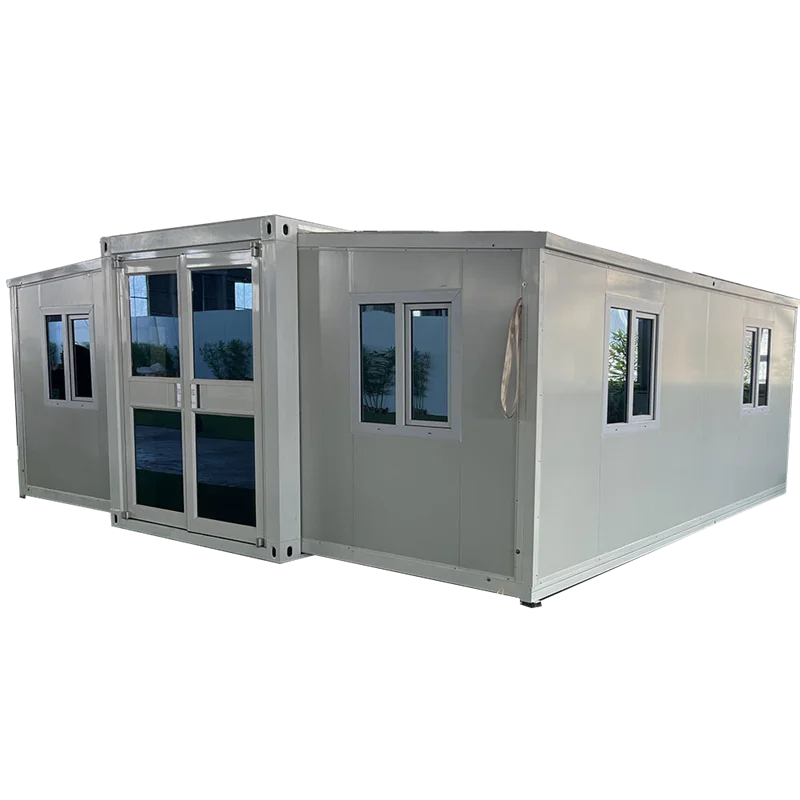 Prefabricated Chinese modular modular small kit set engine room house foldable container house
