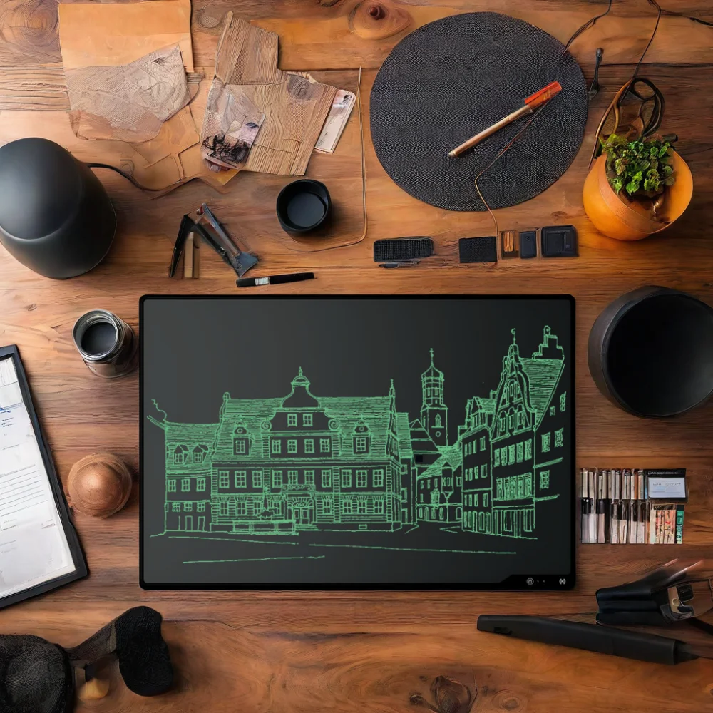 Newyes Office Digital Writing Pad 32 Inch LCD Writing Board for Kids Office Drawing Tablet