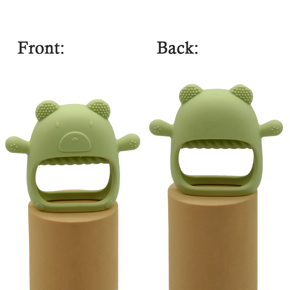 Силиконовые перчатки для прорезываний зубов