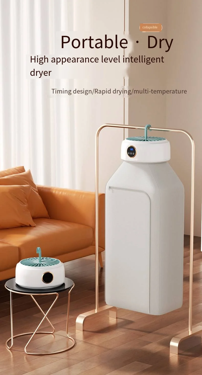 Home dryer Small travel portable clothes Clothes dormitory folding clothes dryer