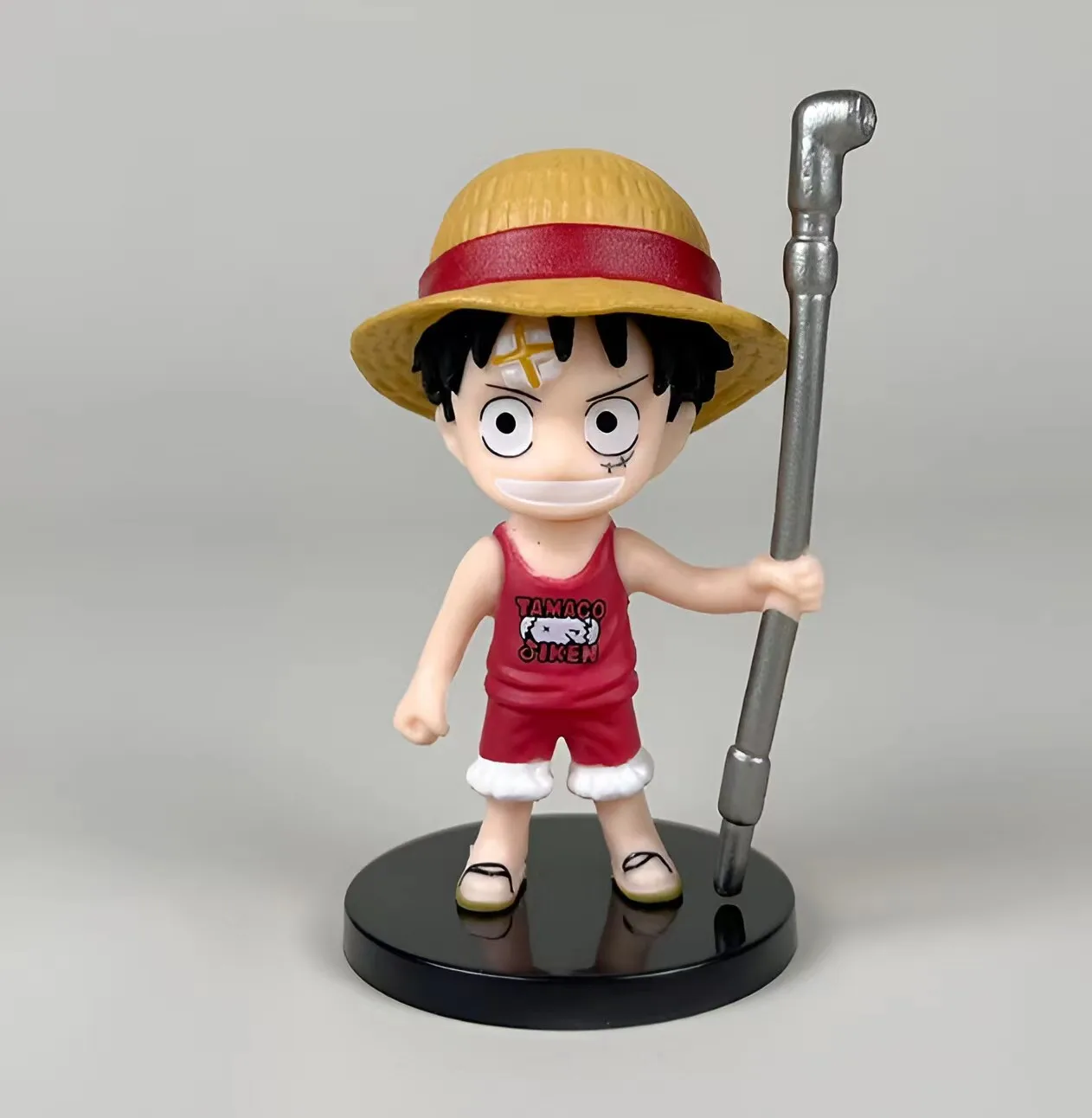 12 pcs/set Anime Childhood Luffy Zoro Q Version Model Toy Pvc Action Figure