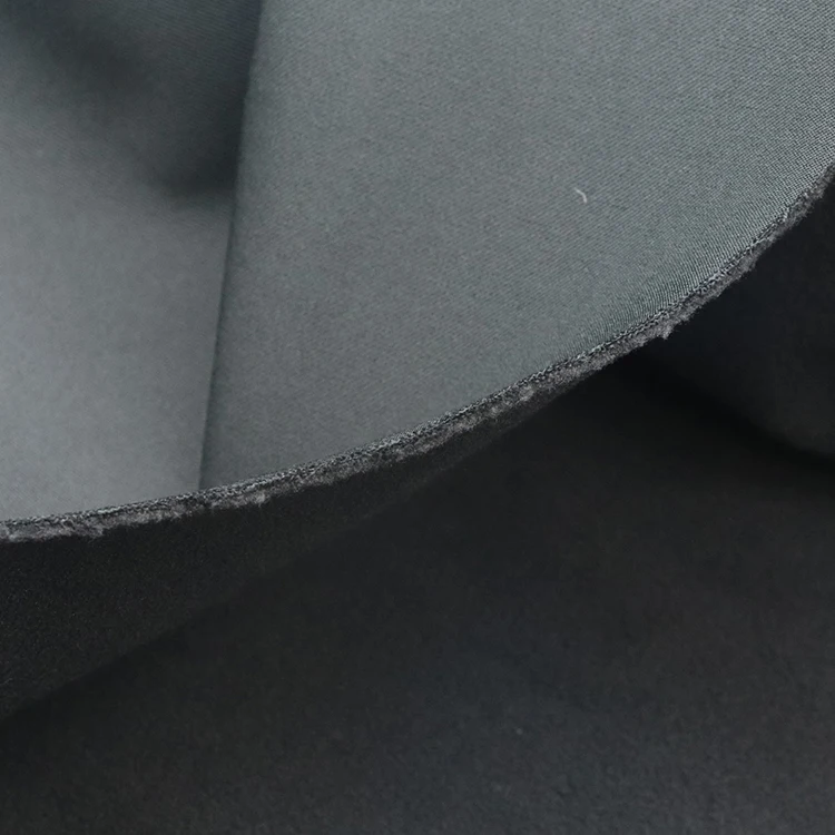 Medium weight functional 150D/144F polar fleece fabric twill bullet knitting fleece fabric for garment