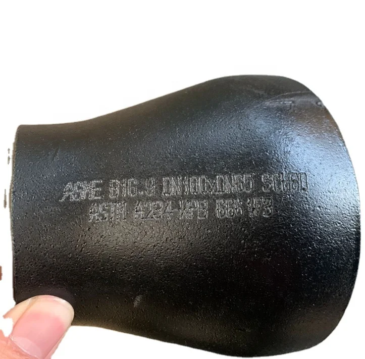 Стальная сварная бесшовная арматура Astm A234 Wpb Ansi B16.9 из углеродистой стали концентрический/эксцентрический редуктор