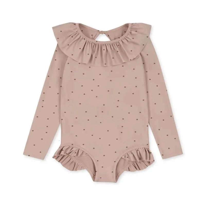 Baby Infant Toddler Girl Swimsuit Long Sleeve and sleeveless Ruffle Backless Bathing Suit Cute Swimwear