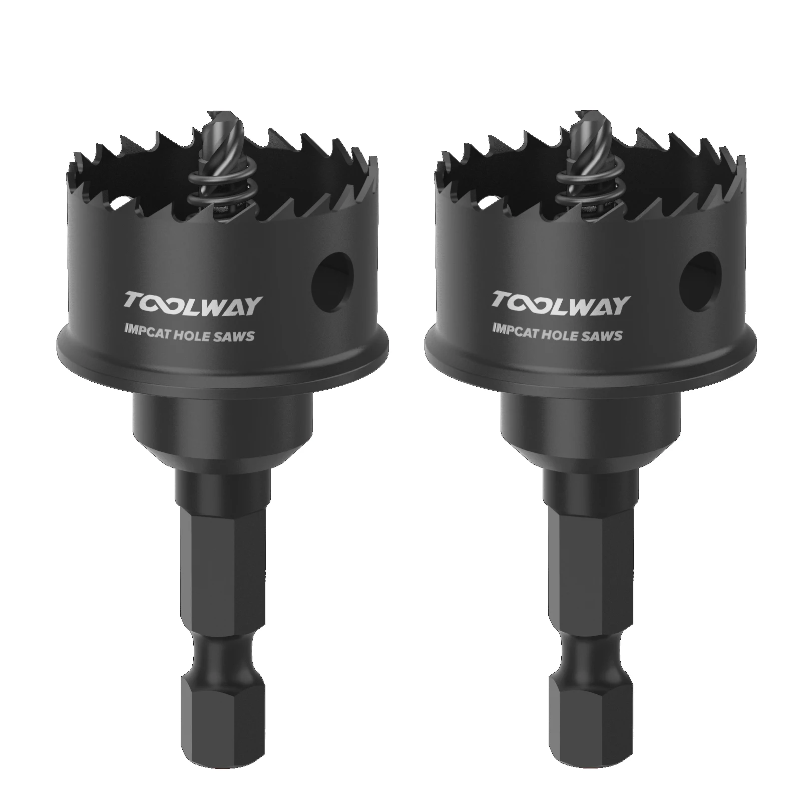 Ударная пила TOOLWAY с направляющей пружиной, металлические корпуса для металла, дерева, стали
