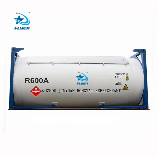
factory price 99.5% purity of gas r600a 
