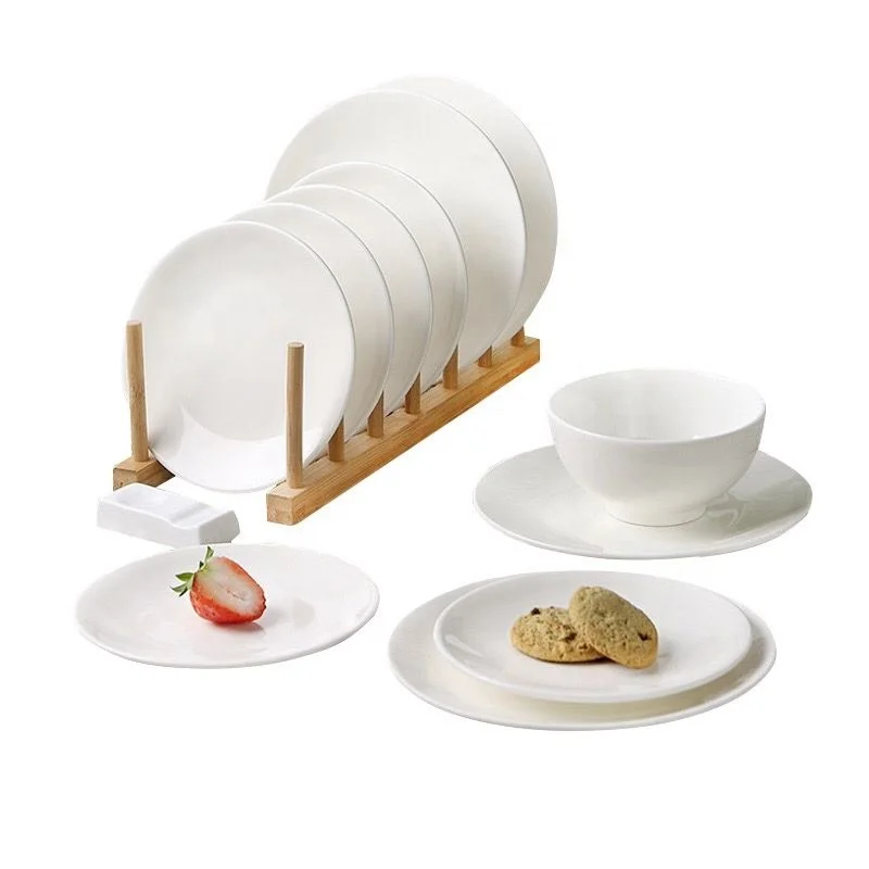 Hot sale Porcelain Plates Ceramic Plate Dot Design Tableware Dish for Restaurant Wedding Party Dessert Plate