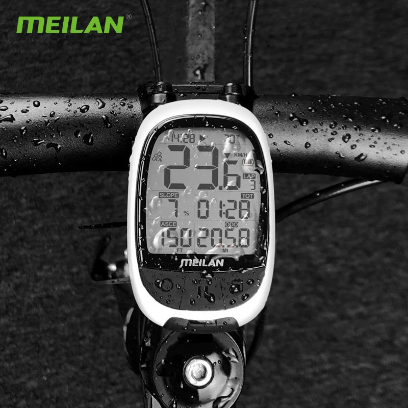 GPS Digital Bicycle Computer Oval ebike display Wireless Ble Controller Electric Bike Computer