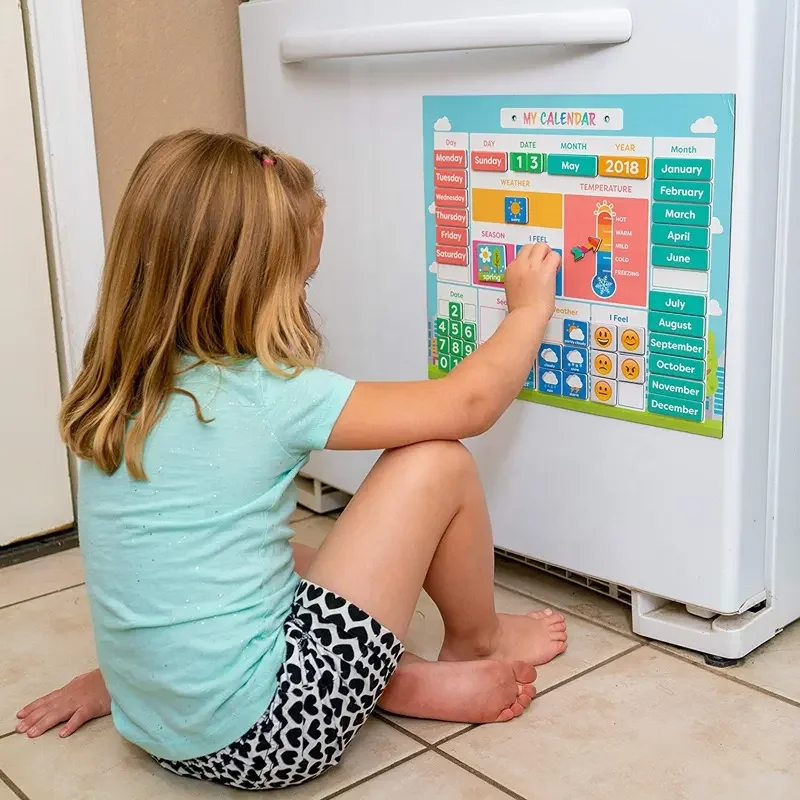 Shape Large Magnetic Responsibility Behavior Reward Chore Star Chart Board for Kids Fridge Magnets Magnetic Sticker