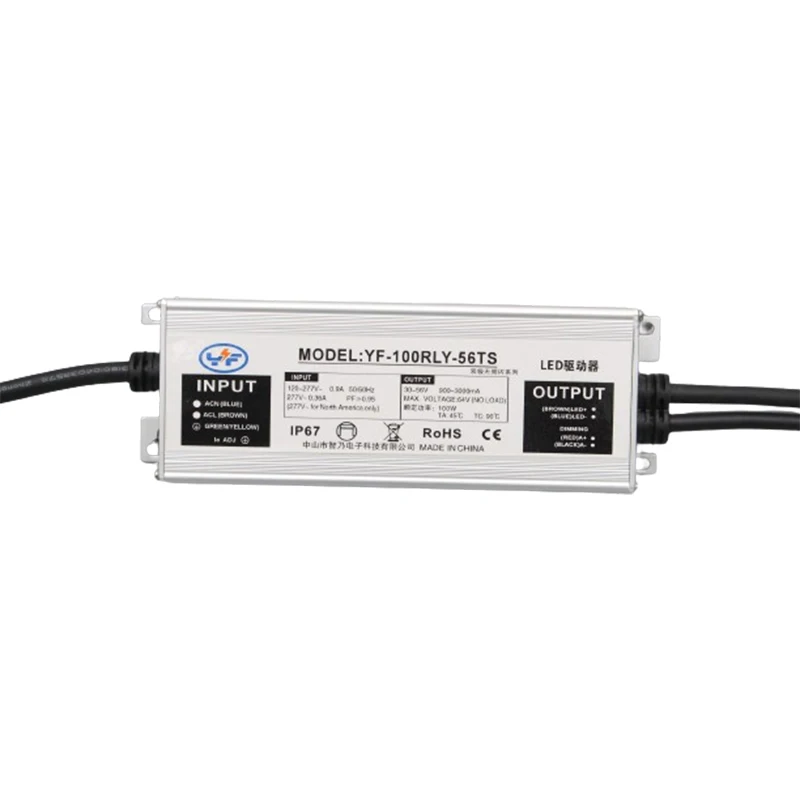 Завод продает источники питания с водонепроницаемым рейтингом IP67 и lightning 6/10KV