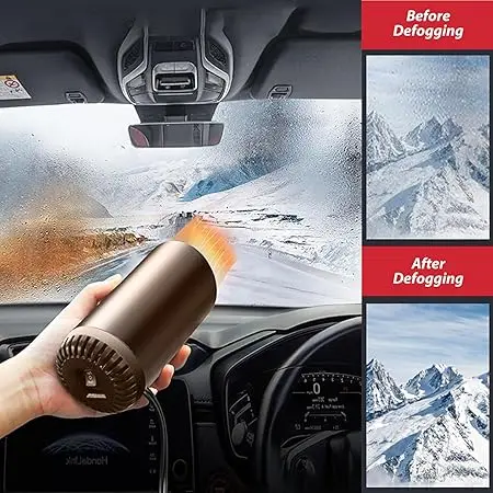 12V Portable Car Heater Car Heater That Plugs into Cigarette Lighter Defroster for Car Windshield