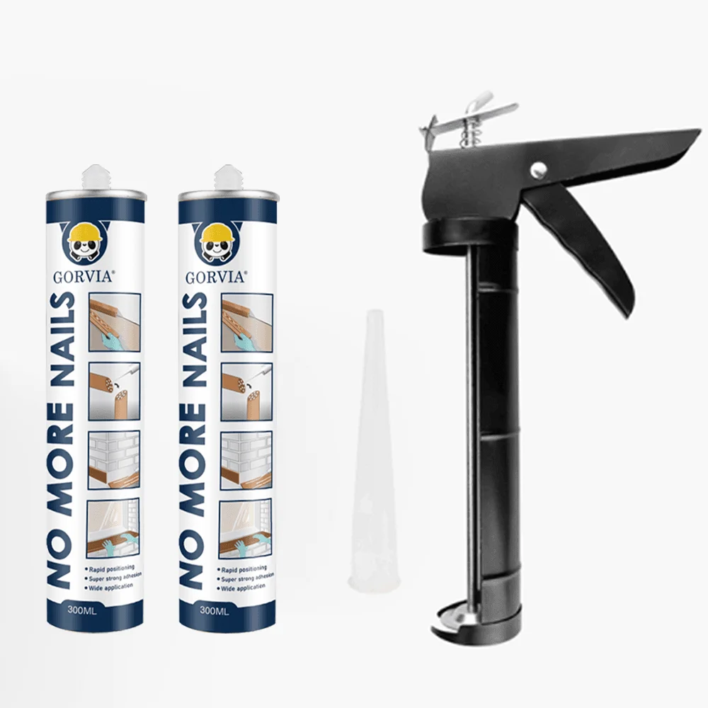 GORVIA 300ML No Odor Bonded Solid Waterproof Woodworking Liquid Nail