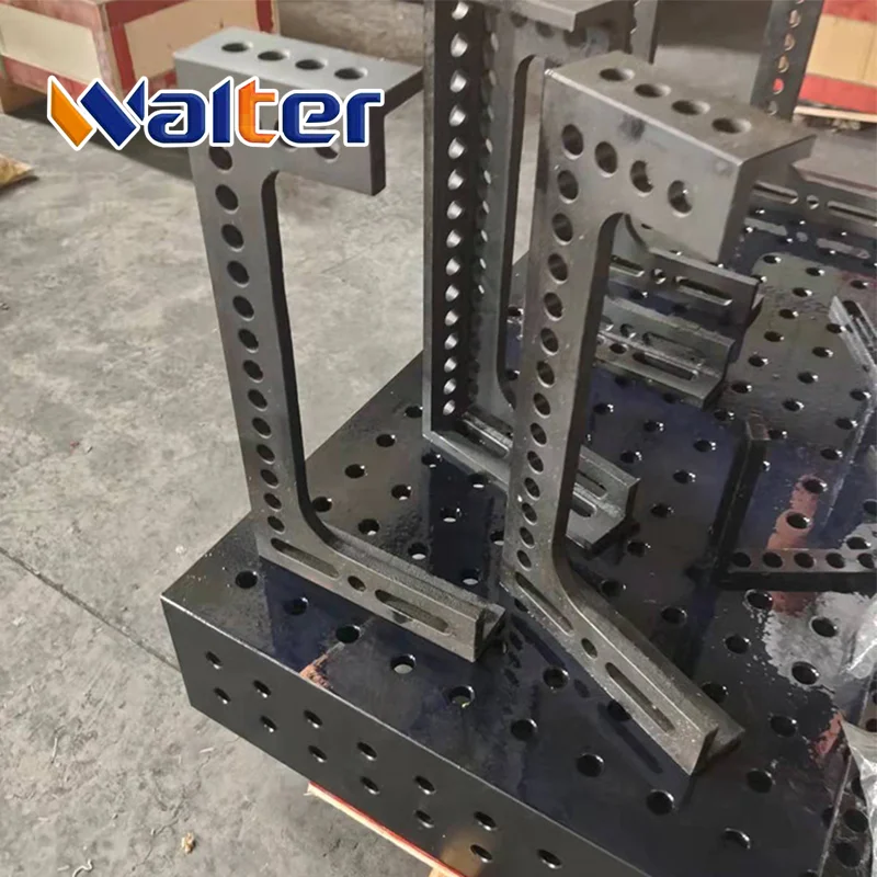 3D welding table  fixture system with fixture jigs stops supports accessories stock manufacturer ISO CE OEM 3D welding table