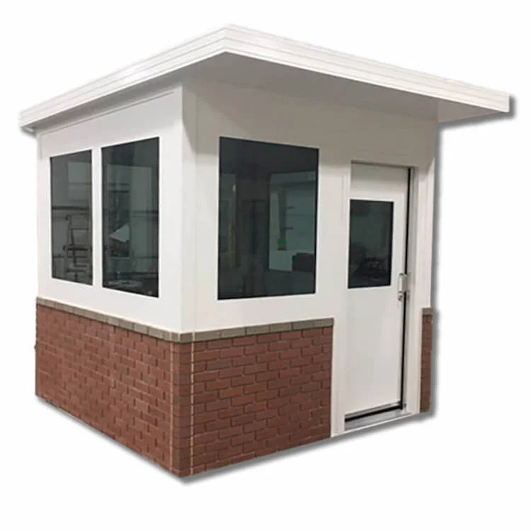2024 Outdoor Guard House Sentry Box Metal Board  Bathroom Portable/Modular Temporary Restroom Kiosk for United Arab Emirates