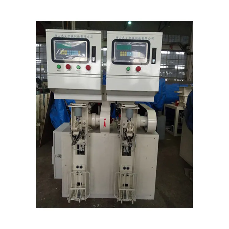 High Capacity 2 Spout Fixed 50kg Cement Filling Machine