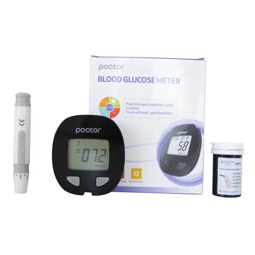 Home Use Smart Glucometer Blood Sugar Test Machine