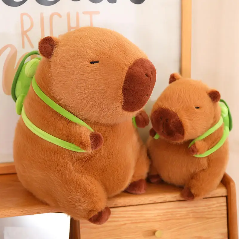 Capybara Plush Toys For Children Men And Women Universal Pillow Soft Soothing Capybara Dolls