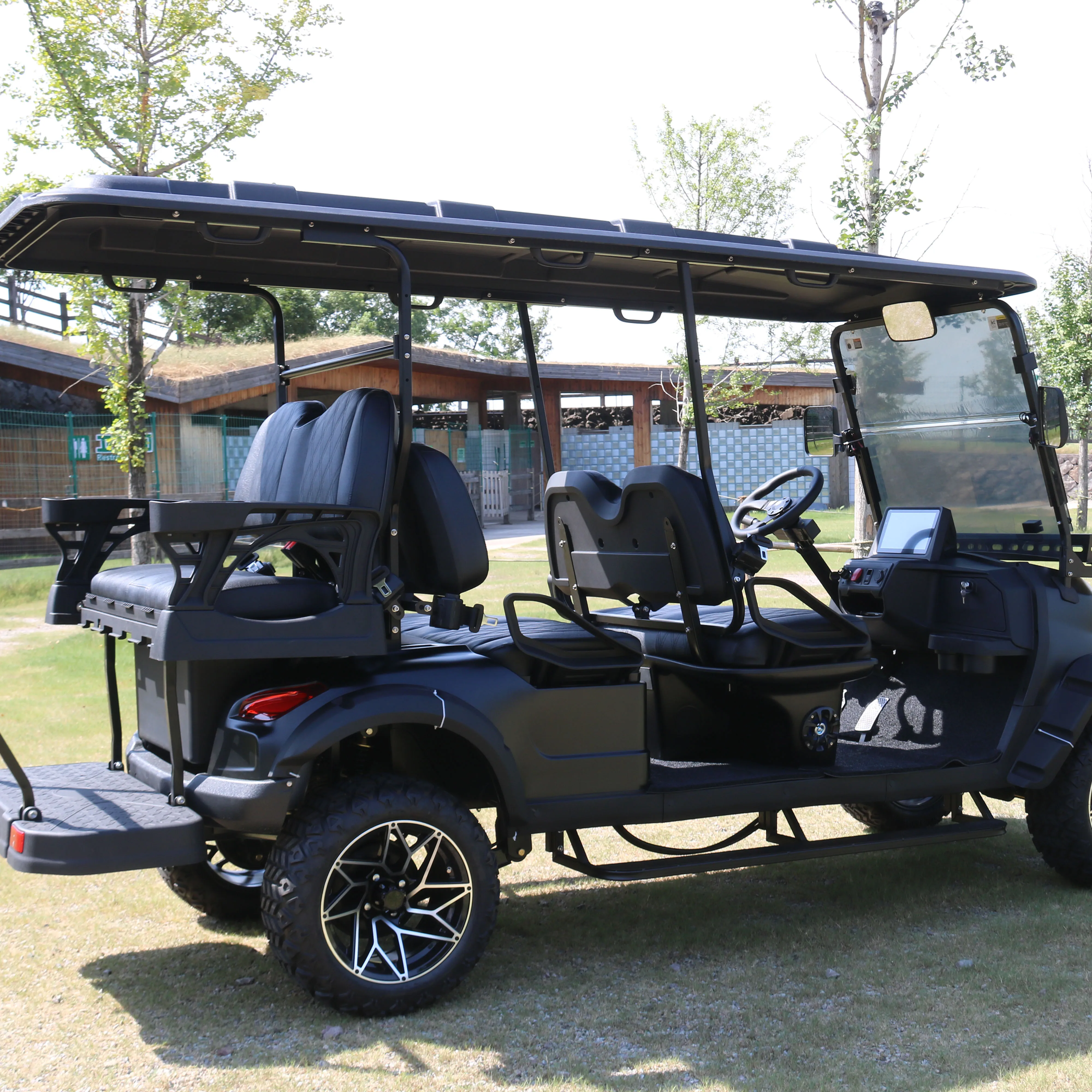 48v Golf Cart Motors Durable Ebike Golf Cart Off-road Golf Cart 6 Seater Electric Lithium