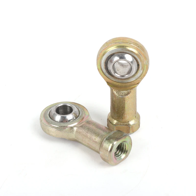 M8 Carbon Steel Galvanized Spherical Plain Female Thread Rod End Heim Joint Bearing for Mower