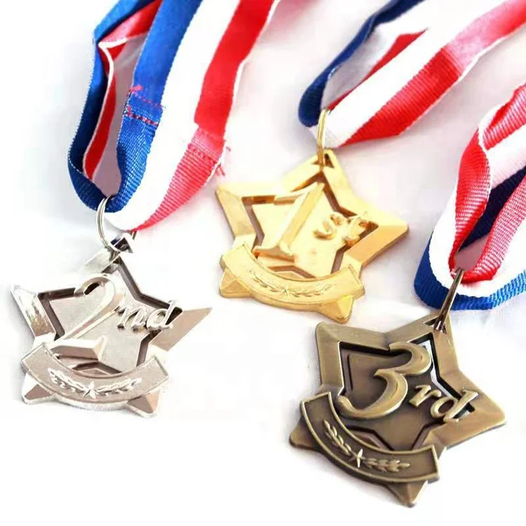 Lower price  New design  Customized 1 2 3 place Sport Medal
