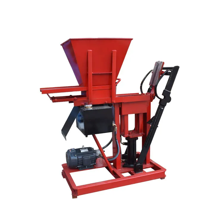 1-25 manual interlock clay brick making machine diesel engine lego interlocking block making machine price