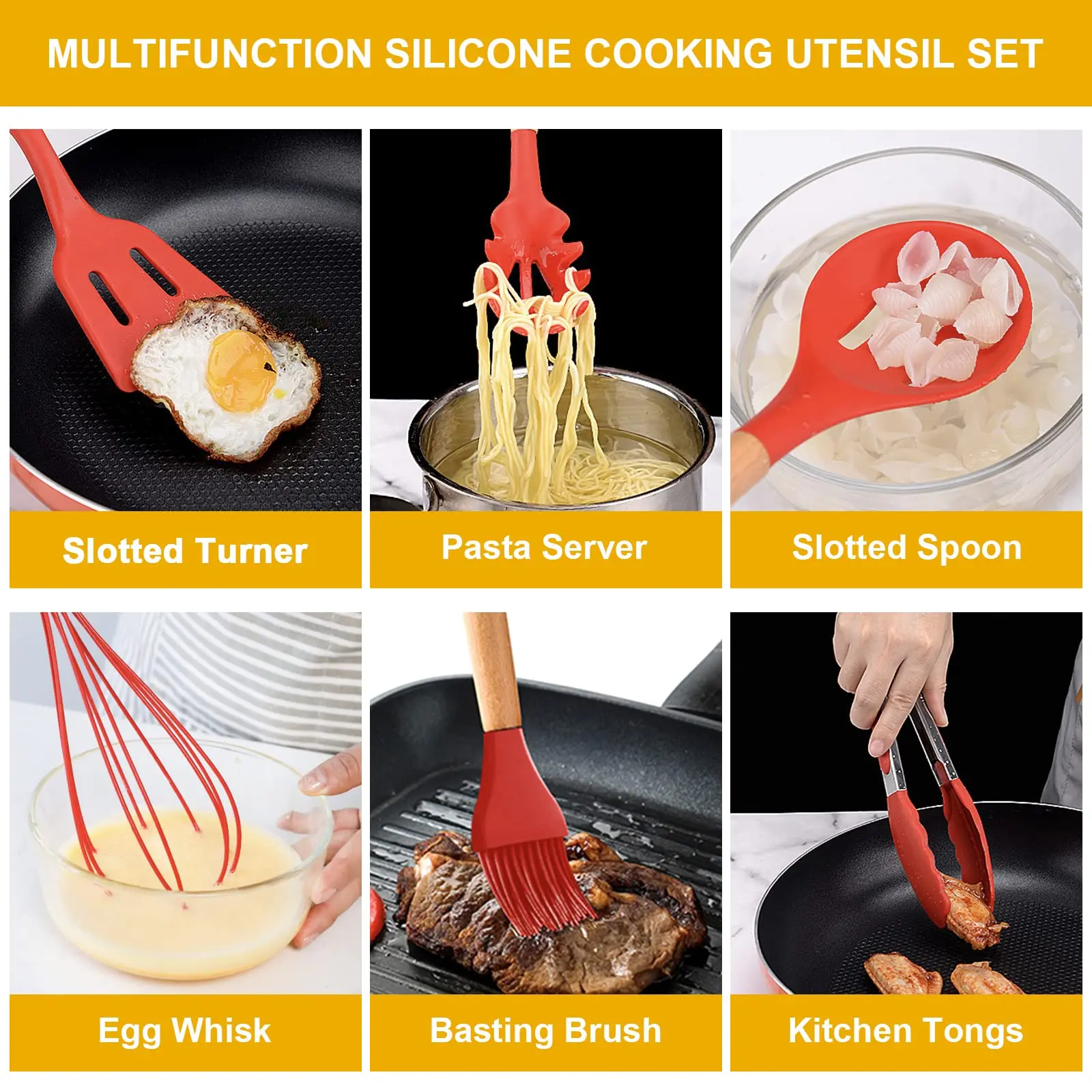 12 шт., набор деревянных кухонных принадлежностей