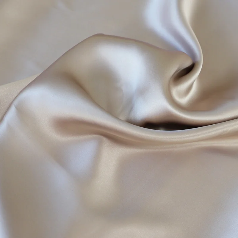 100% Pure Natural Silk Fabrics Satin 16MM  Silk Charmeuse Fabric