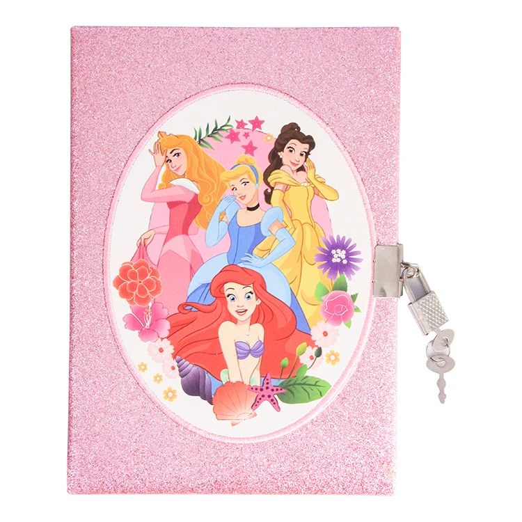 girls new design bling bling notebook personalized hardcover daily planners childlike notebook diaries with locks
