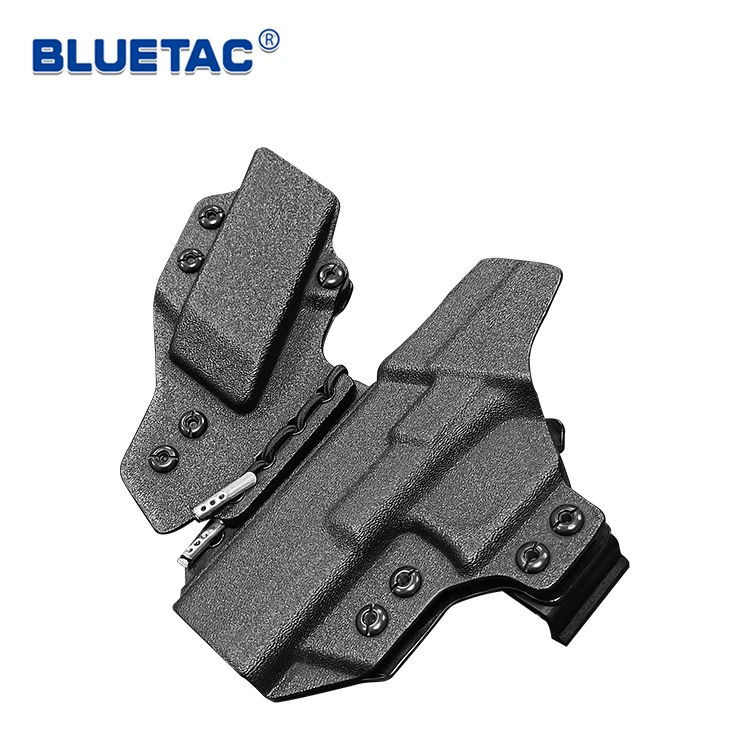 Bluetac Premium Quality IWB Kydex Gun Holster With Mag Pouch Inside The Waistband Concealed Carry Gun Bag