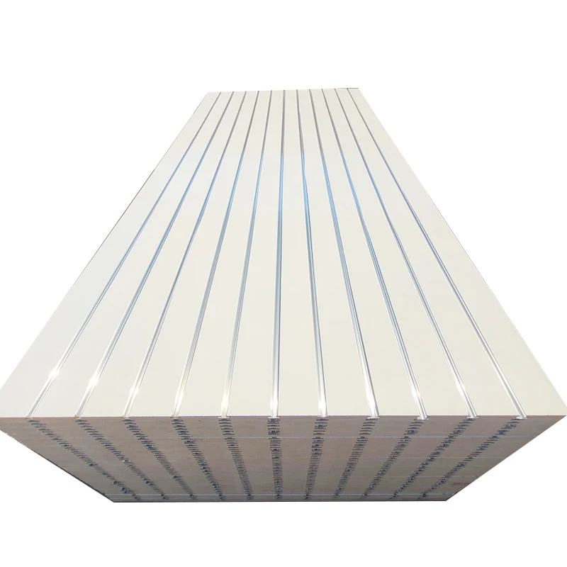 Factory Made Slat Wall with Aluminum Alloy Inserts Groove Fireproof Waterproof Melamine Faced Mdf Slotted Boards