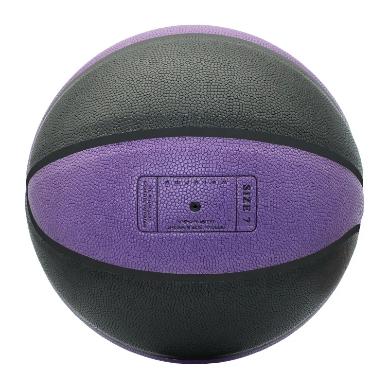 Mix colors with PU basketball high quality high elastic indoor and outdoor basketball