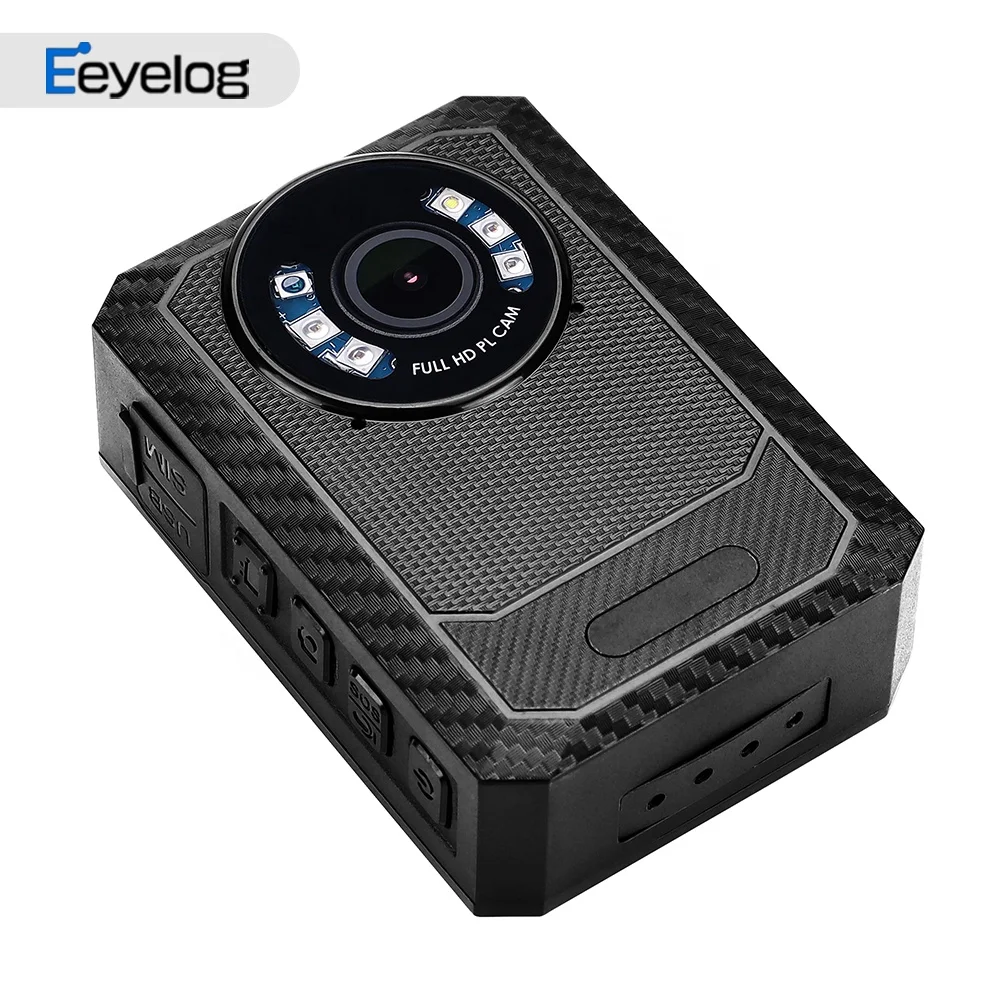 4G Live Streaming Security Recorders Wearable Body Worn Camera for Video and Audio Recording